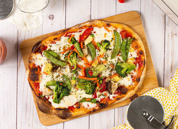 Order Vegetariana Pizza food online from Sweet Sicily Inc store, Sunnyvale on bringmethat.com