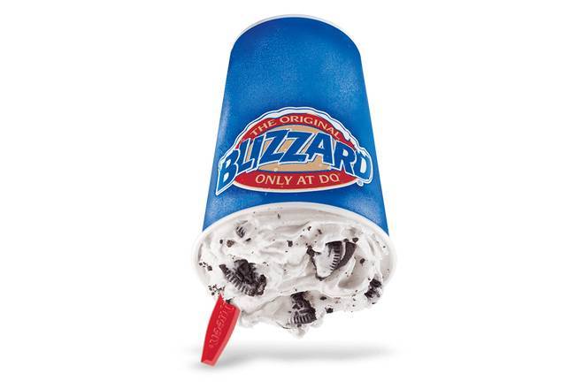 Order Oreo® Cookie Blizzard® Treat food online from Dairy Queen store, Lubbock on bringmethat.com