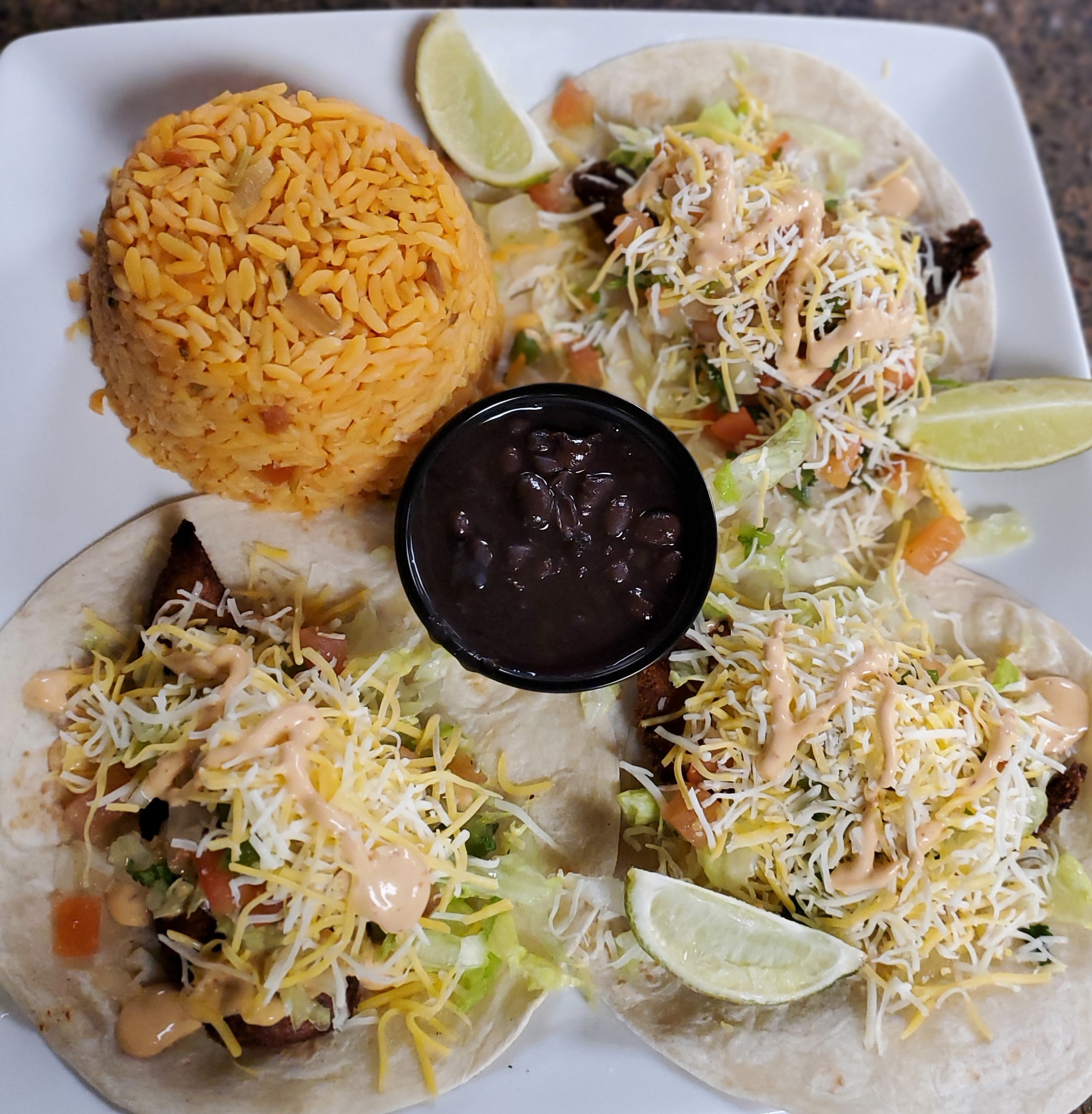 Order Fish Tacos food online from The Avocado Mexican Grill store, Runnemede on bringmethat.com