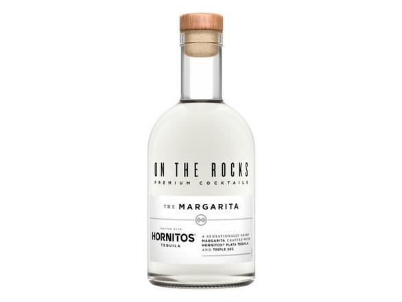 Order On The Rocks Hornitos Tequila Margarita Cocktail - 375ml Bottle food online from Josh Wines & Liquors Inc store, New York on bringmethat.com