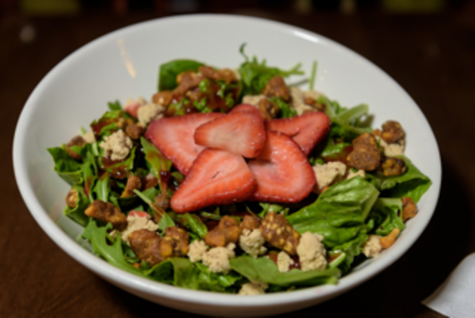 Order Strawberry Fields Salad food online from Kafe Neo store, Totowa on bringmethat.com