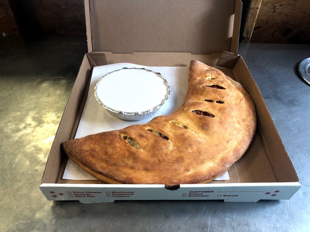 Order Calzone - Small food online from Roma Pizza store, Hellertown on bringmethat.com