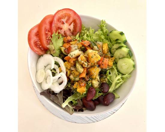 Order Roasted Veggie Salad food online from Cafe I Am store, Sandy Springs on bringmethat.com