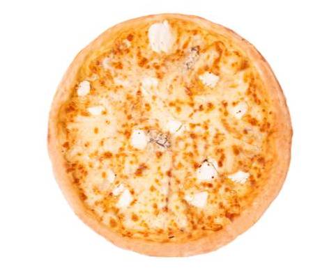 Order Five Cheese Pizza food online from John Pizza Den store, Nashville on bringmethat.com