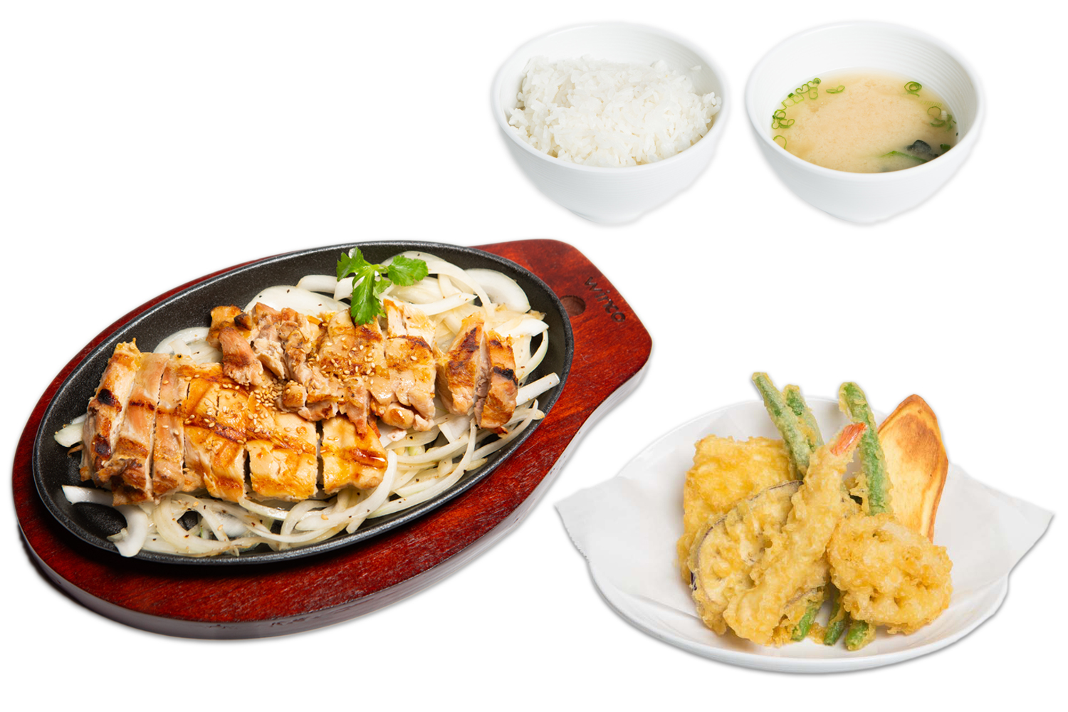 Order Dark Meat Chicken Teriyaki and Tempura food online from Kaiba Japanese Restaurant store, Anaheim on bringmethat.com