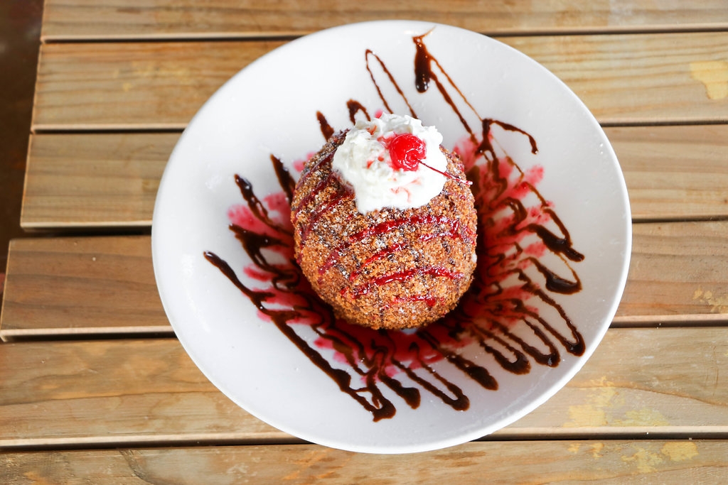 Order Fried Ice Cream - Regular food online from Roja Mexican Grill store, Omaha on bringmethat.com