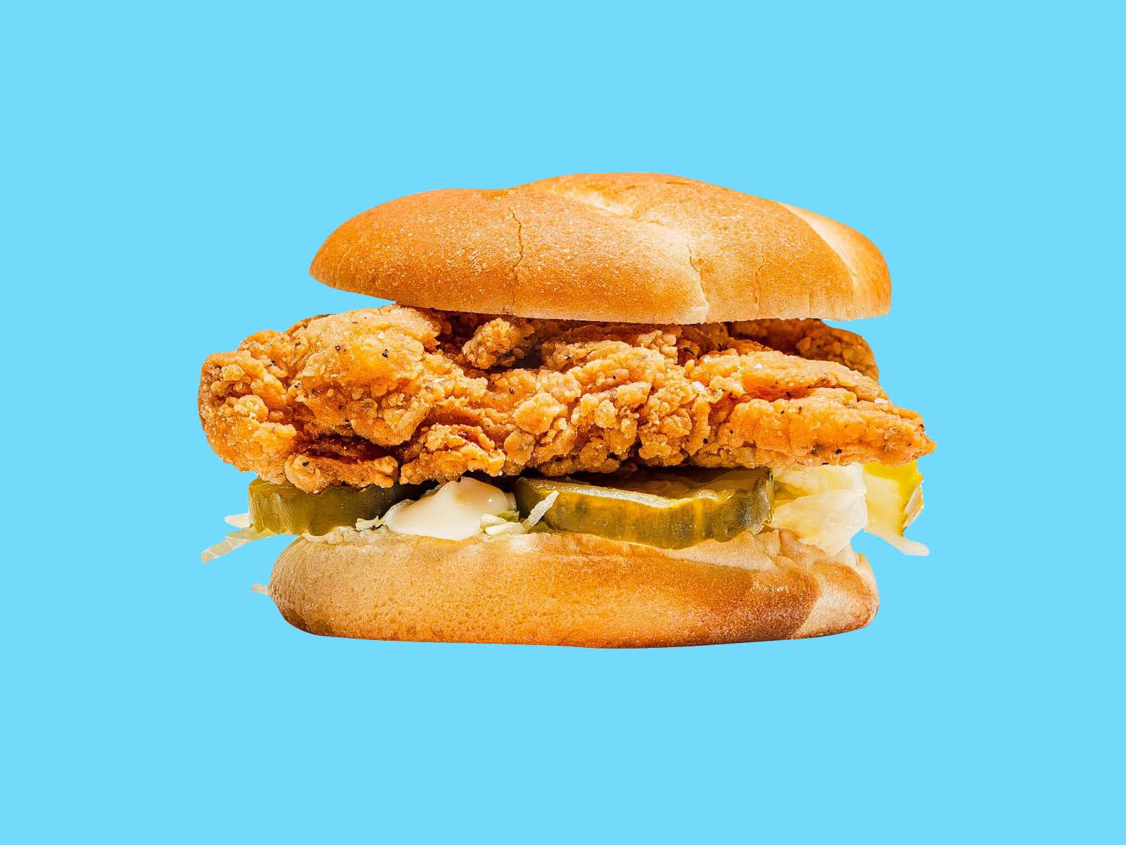 Order Crispy Chicken Tender Sandwich food online from Mrbeast Burger store, Hermiston on bringmethat.com