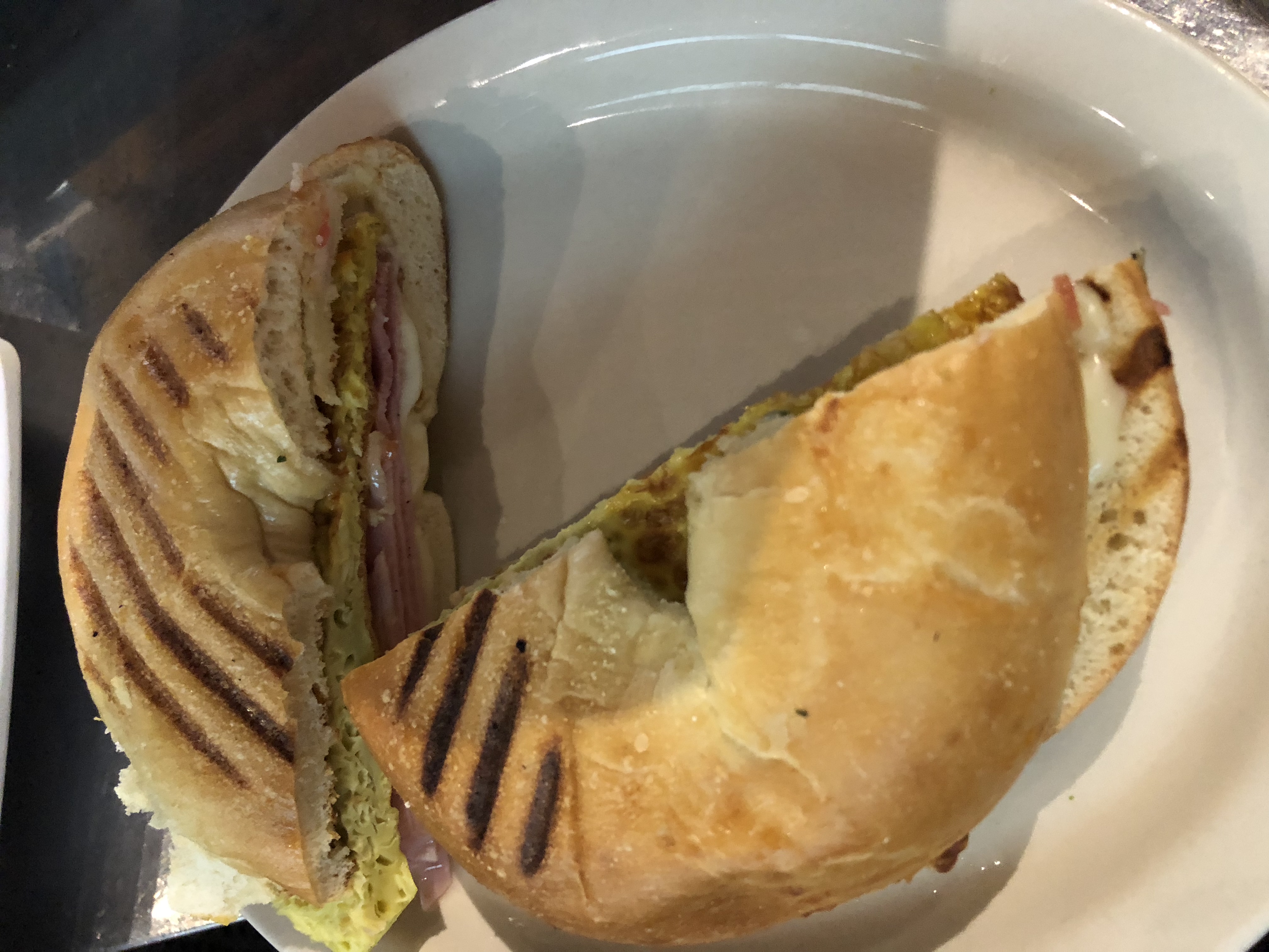 Order Ham Bagel Sandwich Breakfast food online from Iguana Cafe store, Chicago on bringmethat.com