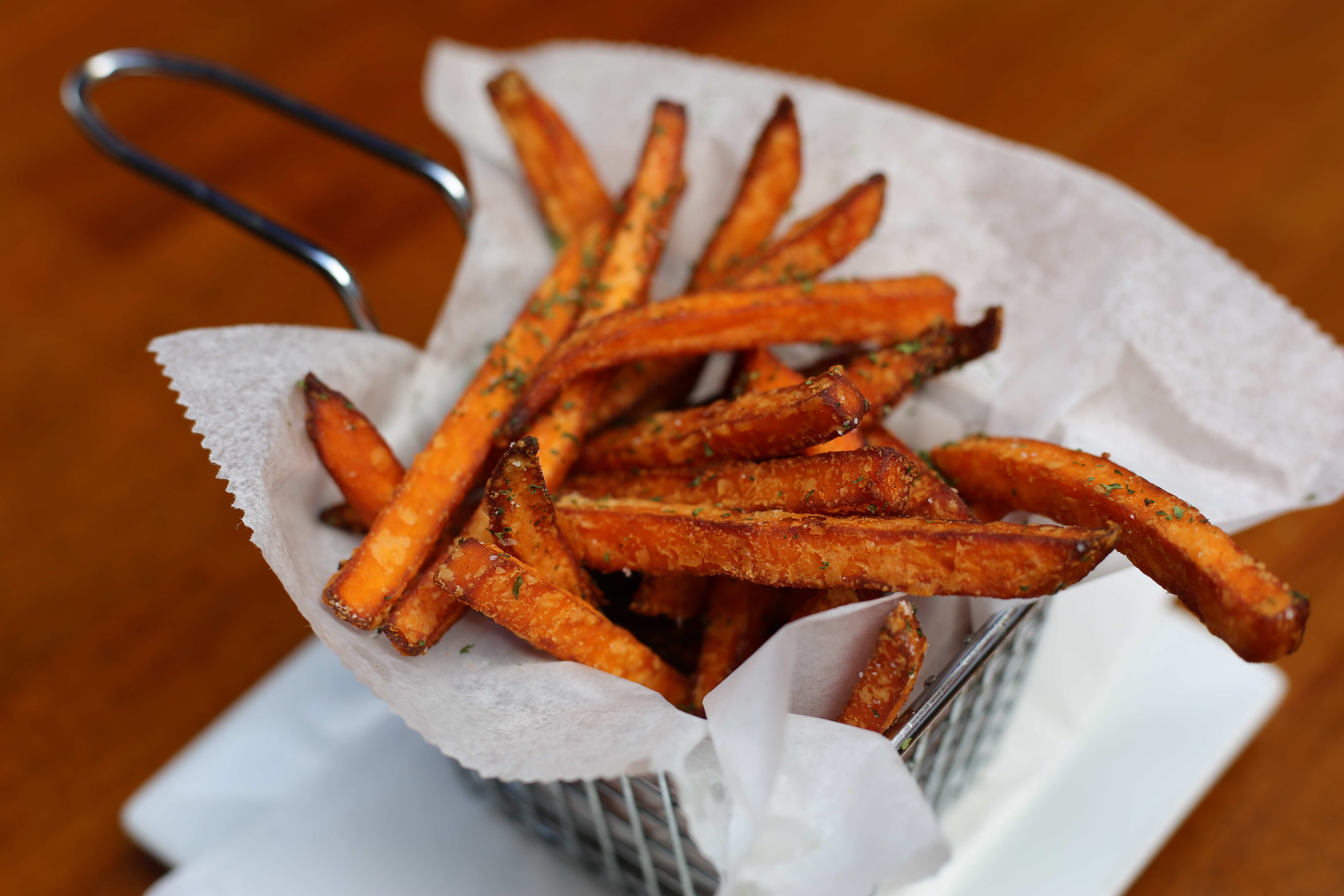 Order Sweet Potato Fries food online from Wicked Willy's store, New York on bringmethat.com