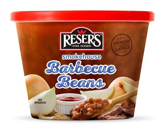 Order BBQ Beans, 16 oz. food online from Lucky California store, Hollister on bringmethat.com