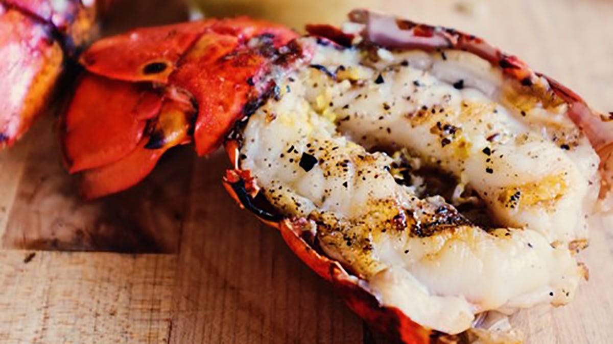 Order Grilled Lobster tail food online from The Boilery Seafood store, Waterbury on bringmethat.com