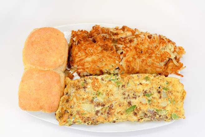 Order Cowboy Omelet food online from Franks Grill store, Houston on bringmethat.com