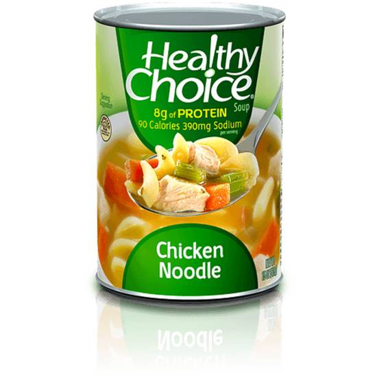 Order Healthy Choice Soup - Chicken Noodle food online from IV Deli Mart store, Goleta on bringmethat.com