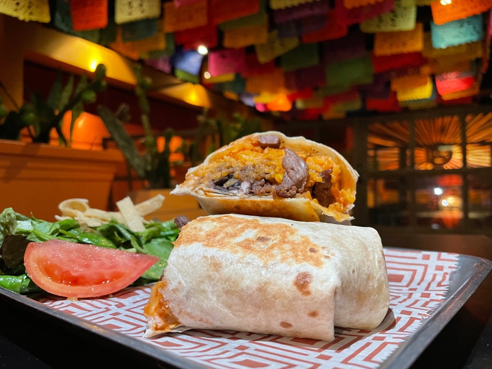 Order Grilled Burrito food online from Totopo Mexican Kitchen And Bar store, Pittsburgh on bringmethat.com