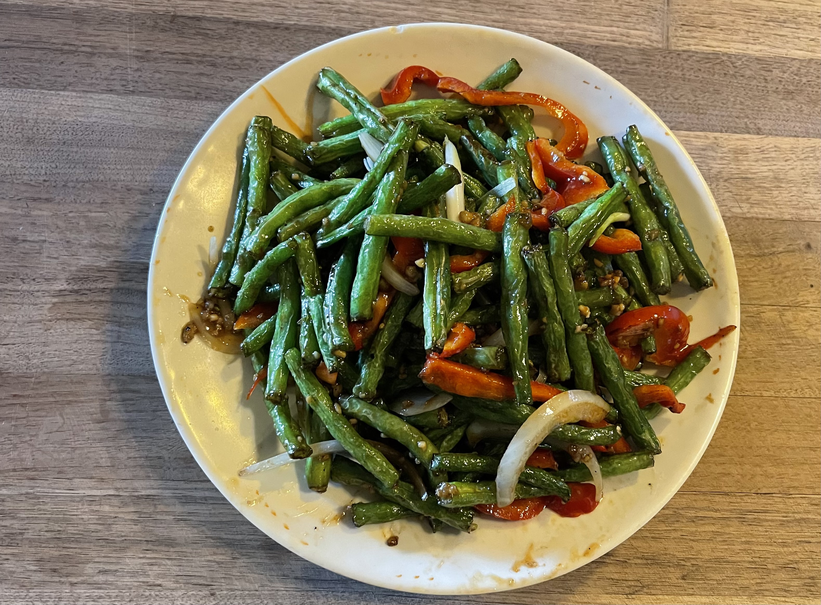 Order Sauteed Green String Bean food online from House Of Joy store, Glendale on bringmethat.com