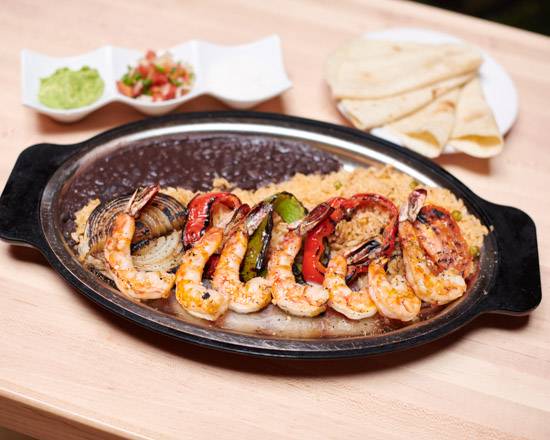 Order Shrimp Fajita food online from Rio Grande Mexican Restaurant store, Boulder on bringmethat.com
