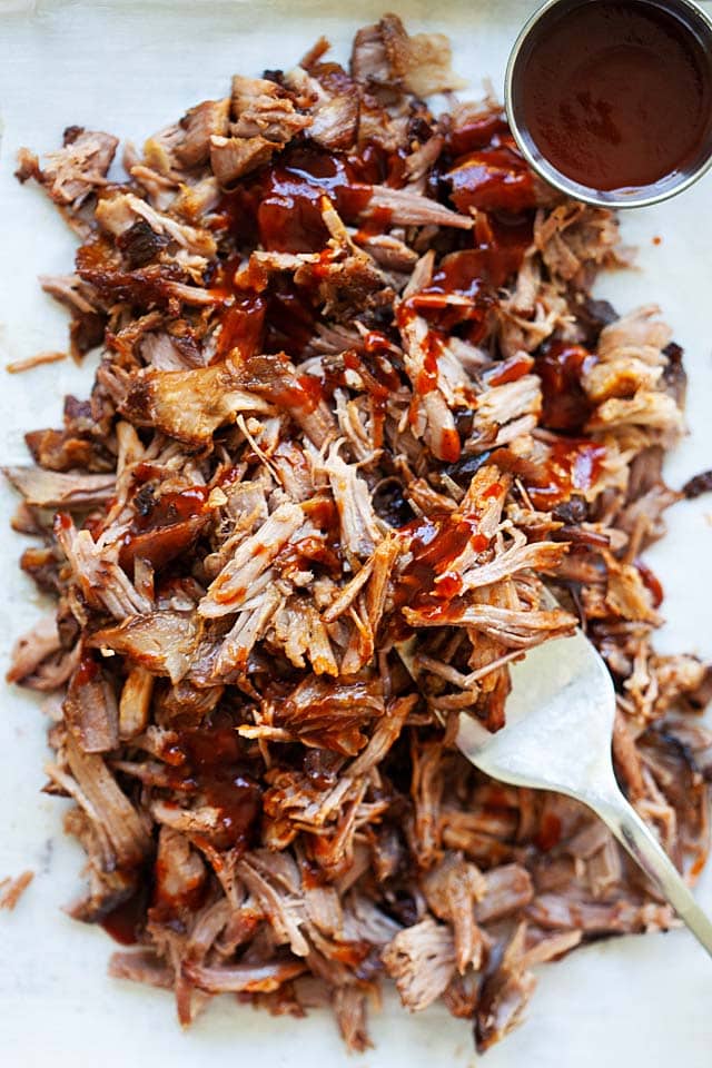 Order BBQ Smoked Pulled Pork food online from Gaslamp Bbq store, San Diego on bringmethat.com