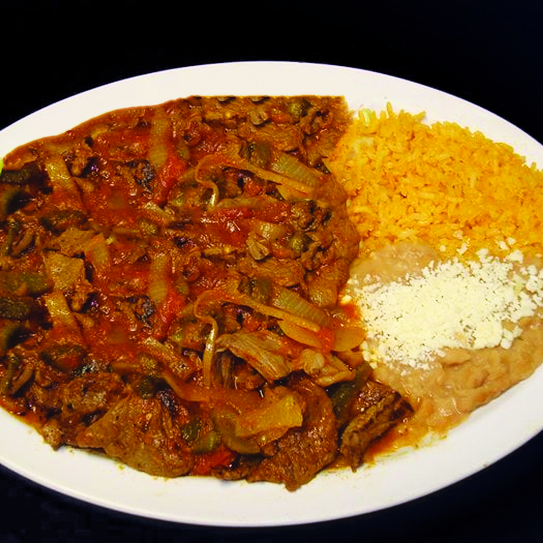Order Bistec a la Mexicana food online from Jalapenos Mexican Food store, Orland Park on bringmethat.com