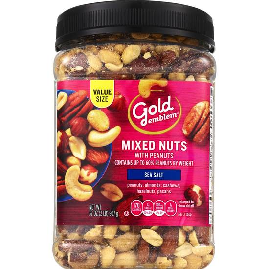 Order Gold Emblem Mixed Nuts with Sea Salt, 32 OZ food online from CVS store, FOUNTAIN HILLS on bringmethat.com