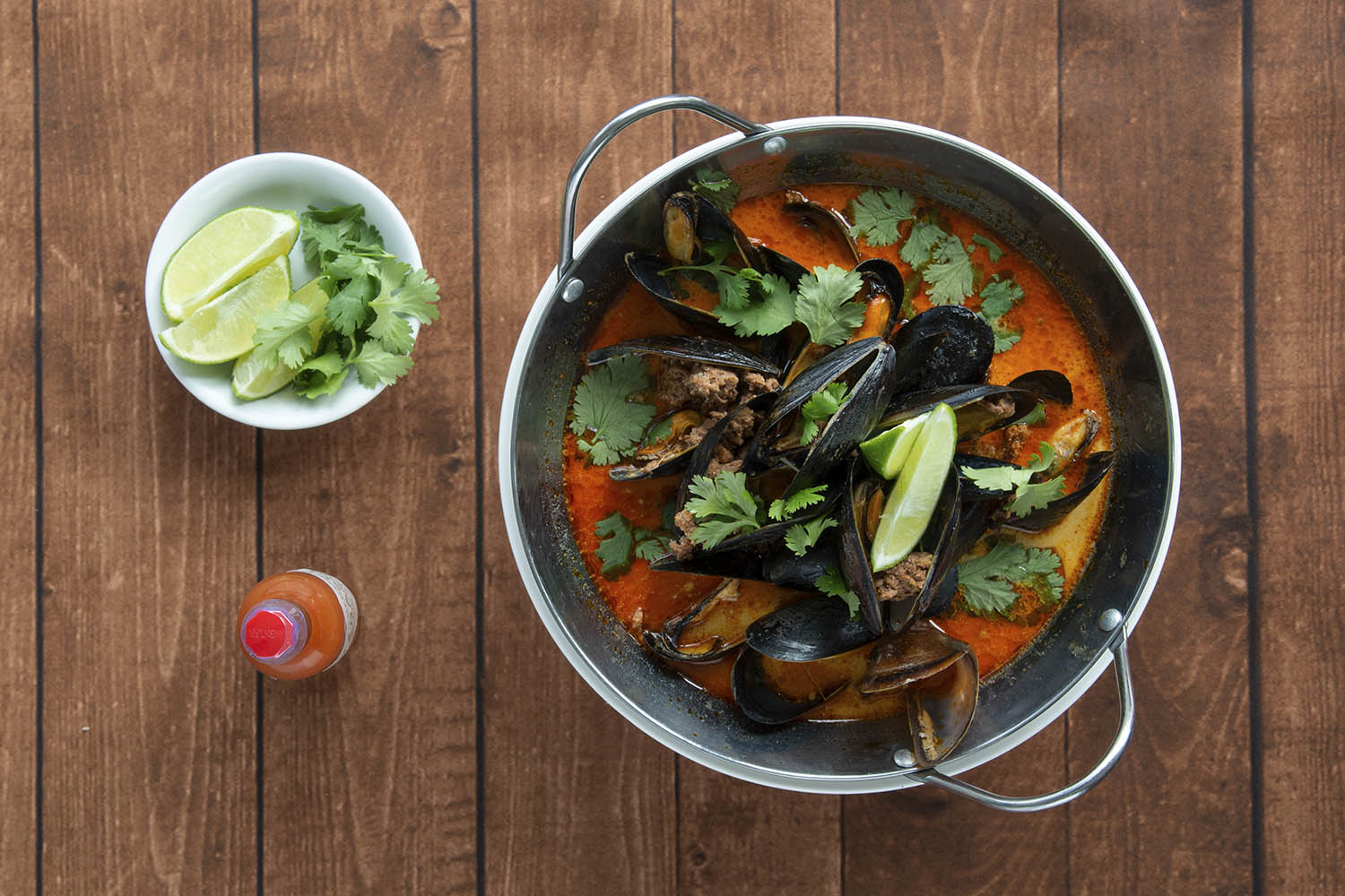 Order Mussel, Chorizo and Lime food online from Seafood Station store, San Francisco on bringmethat.com