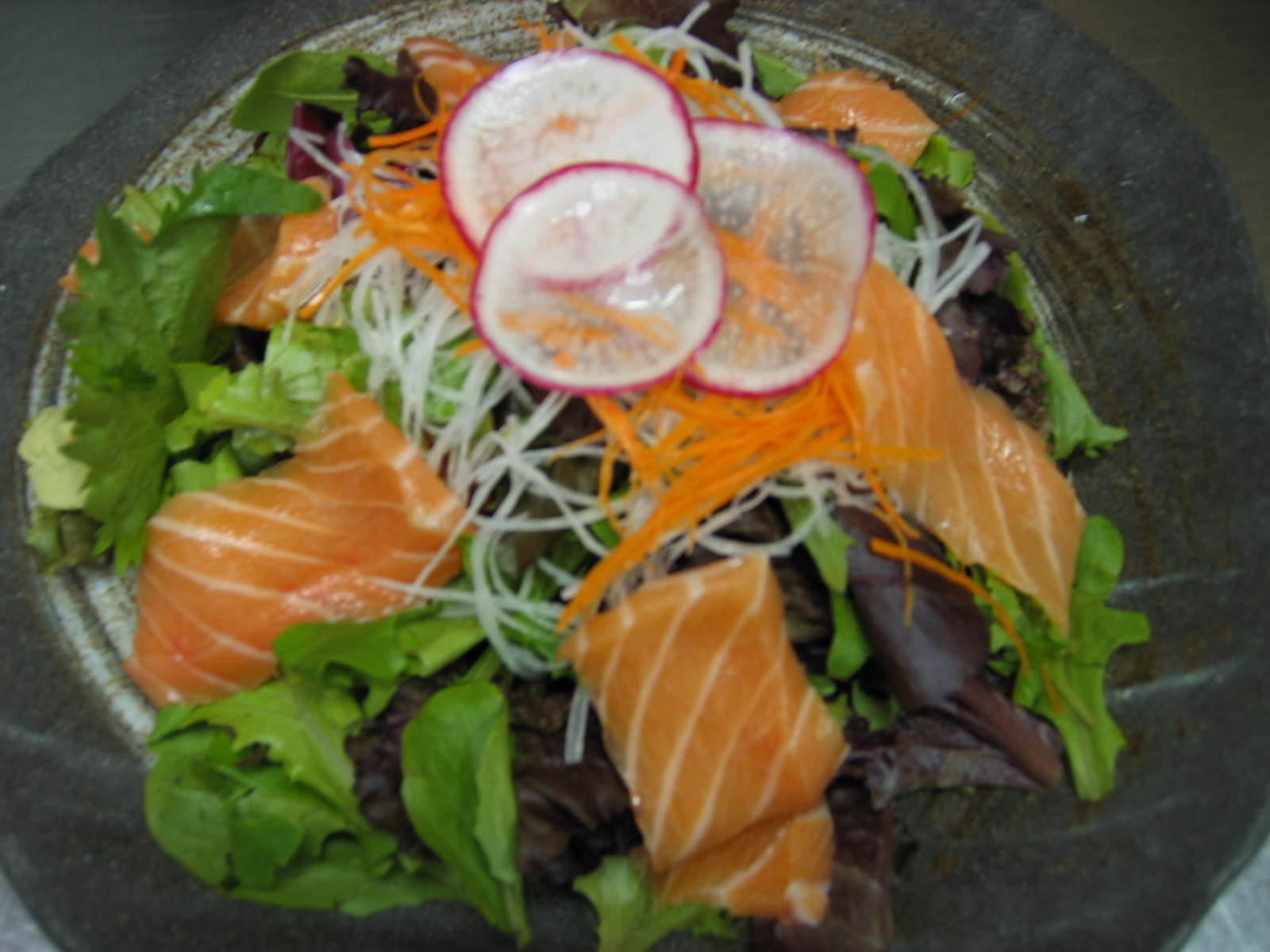 Order Salmon Sashimi Salad food online from Taiko store, Los Angeles on bringmethat.com
