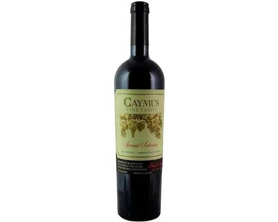 Order Caymus Vineyards, Cabernet Sauvignon Special Selection Napa Valley (2017) · 750 mL food online from House Of Wine store, New Rochelle on bringmethat.com