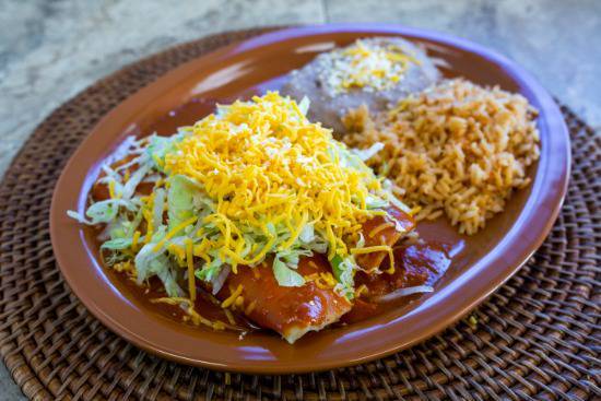 Order Combo #3 Two Cheese Enchiladas food online from Roberto's Taco Shop store, Reno on bringmethat.com
