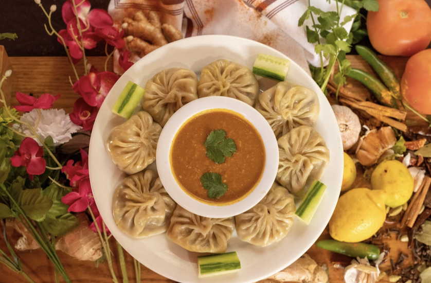 Order Paneer Momo(8 pieces) food online from Latenight Cuisine store, San Francisco on bringmethat.com