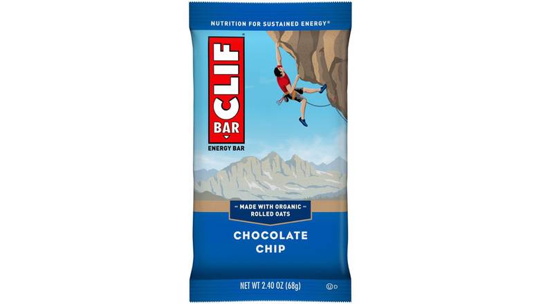 Order Clif Bar Chocolate Chip Energy Bar food online from Trumbull Mobil store, Trumbull on bringmethat.com