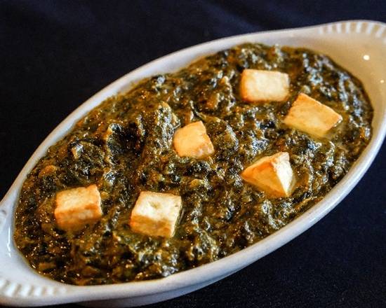 Order Saag Malai food online from Indian Spice Restaurant store, Rancho Cordova on bringmethat.com