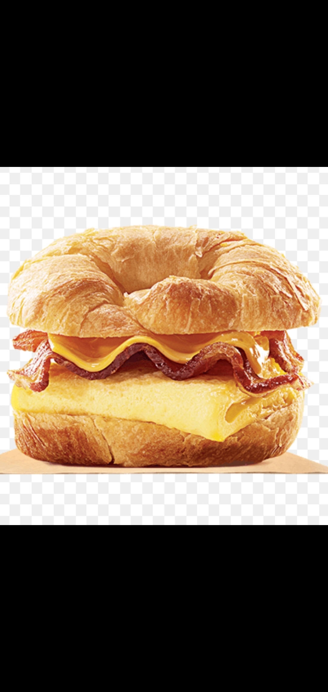 Order Turkey Bacon Eggs And Cheese Croissant food online from Bedford gourmet food store, Brooklyn on bringmethat.com