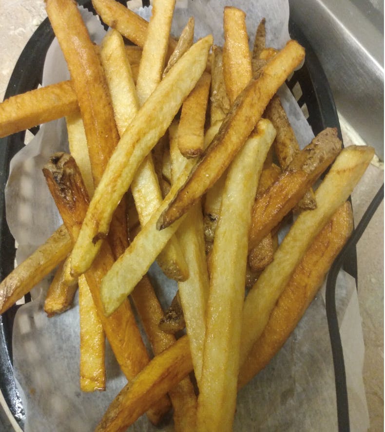 Order Fresh Cut Fries - Appetizer food online from Big D Pizza store, Clyde on bringmethat.com