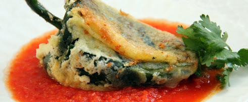 Order Single Chile Relleno food online from Tortilla Press Cantina store, Merchantville on bringmethat.com