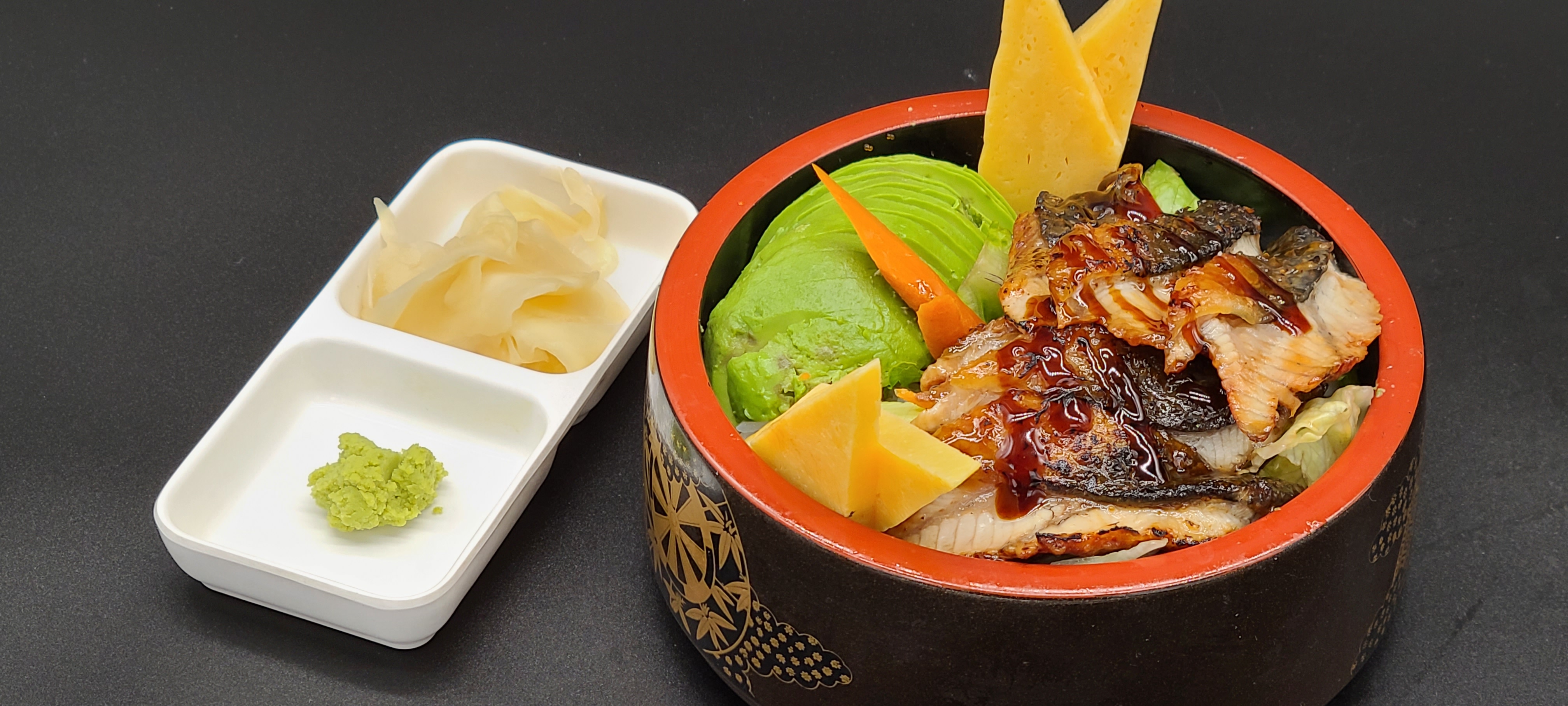 Order Unagi Bowl food online from Hello Sushi store, Fullerton on bringmethat.com