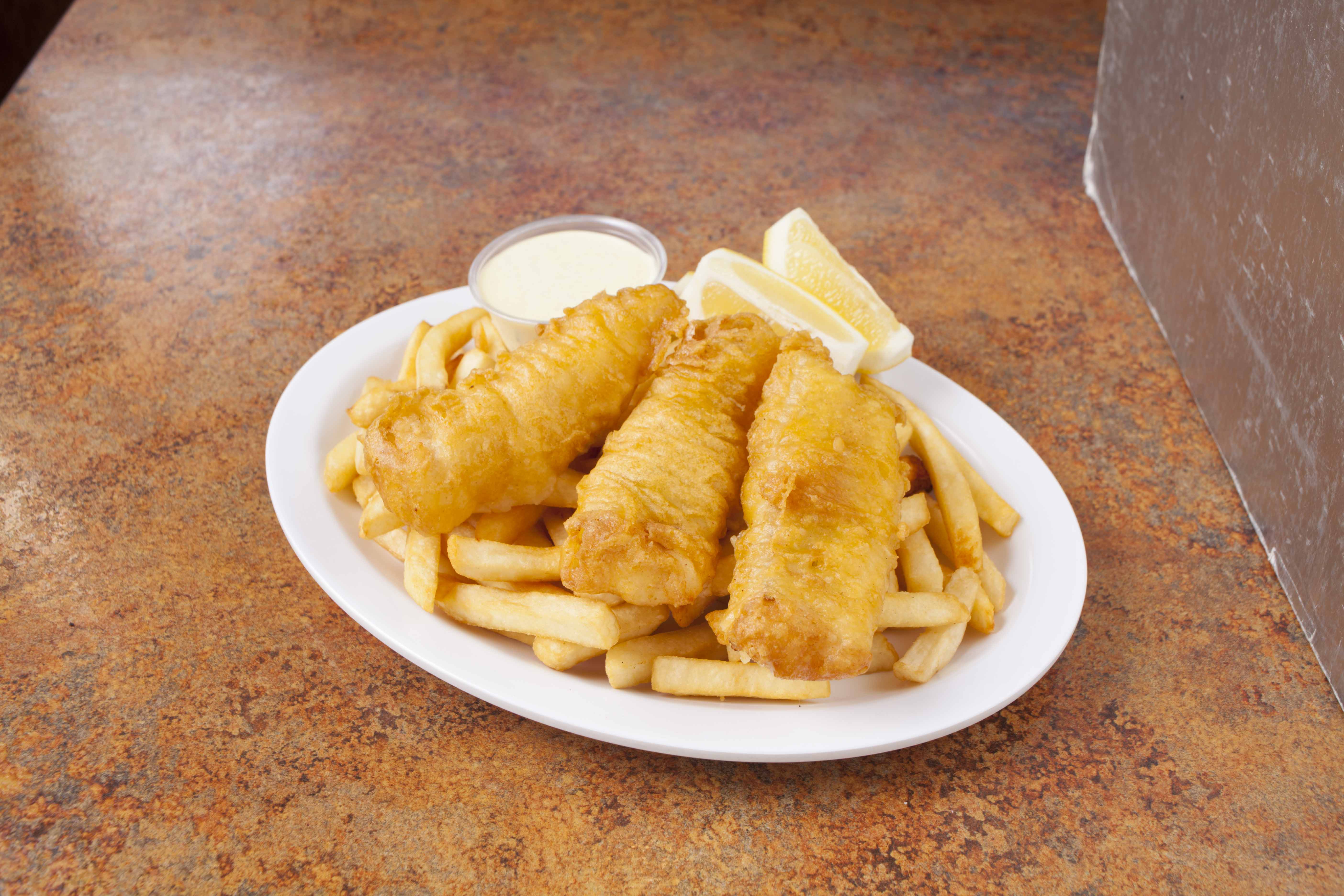 Order Fish and Chips food online from Greek Chicken store, El Cajon on bringmethat.com