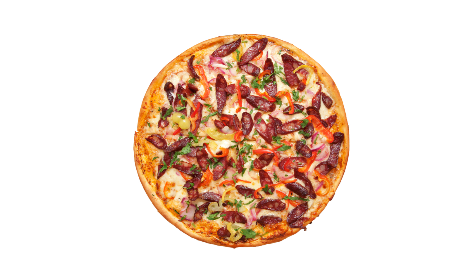 Order The Chicken and Bacon Pizza food online from High Life Pizzas store, Modesto on bringmethat.com