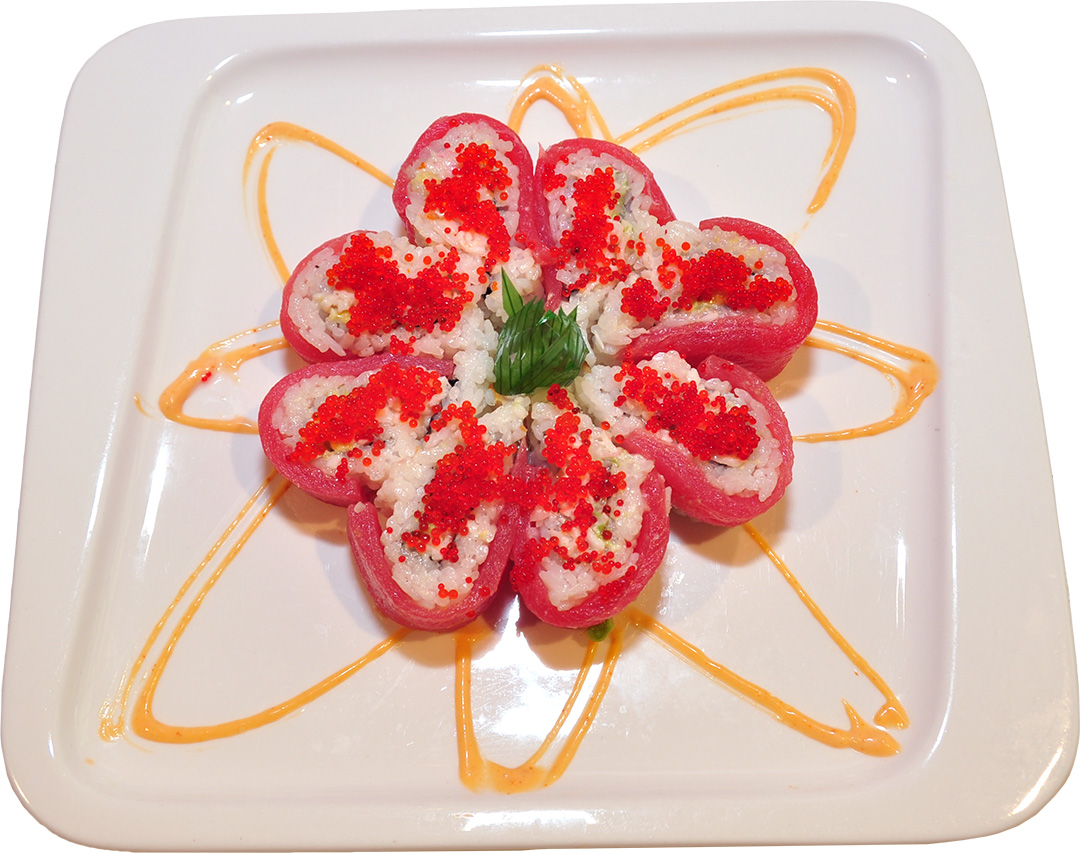 Order Cherry Blossom Roll food online from Rock Japanese Cuisine store, San Francisco on bringmethat.com