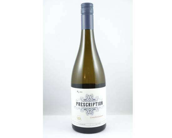 Order Prescription Chardonnay, 750mL wine (14.8% ABV) food online from Ranch Market Too store, Yountville on bringmethat.com