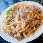 Order Beef and Onions food online from Lucy Chinese Food store, Springfield on bringmethat.com