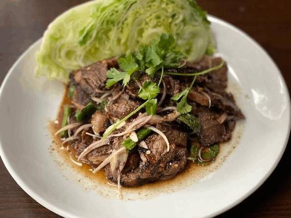 Order Broiled Beef Salad food online from Bahn Thai Restaurant store, Seattle on bringmethat.com