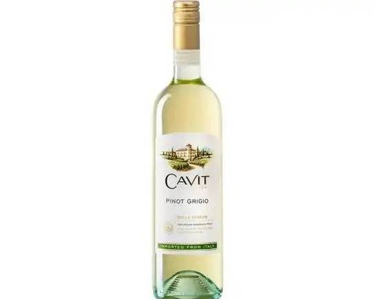 Order Cavit Pinot Grigio, 750mL white wine (12.1% ABV) food online from Bushwick store, Brooklyn on bringmethat.com