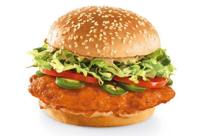 Order Buzzin' Chicken Sandwich food online from Red Robin Gourmet Burgers store, Greenfield on bringmethat.com