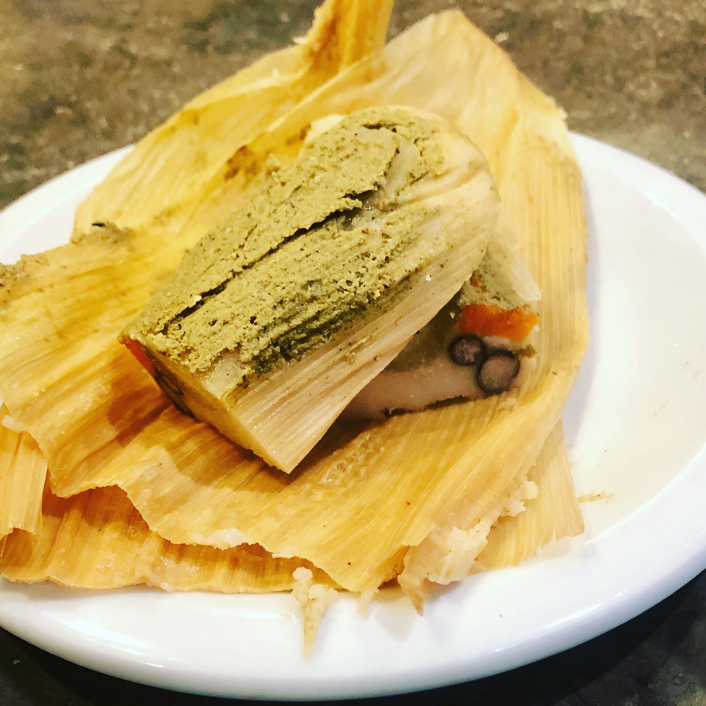 Order Tamales, gluten free with Harissa Hot Sauce food online from Falafel Taco store, Pleasantville on bringmethat.com