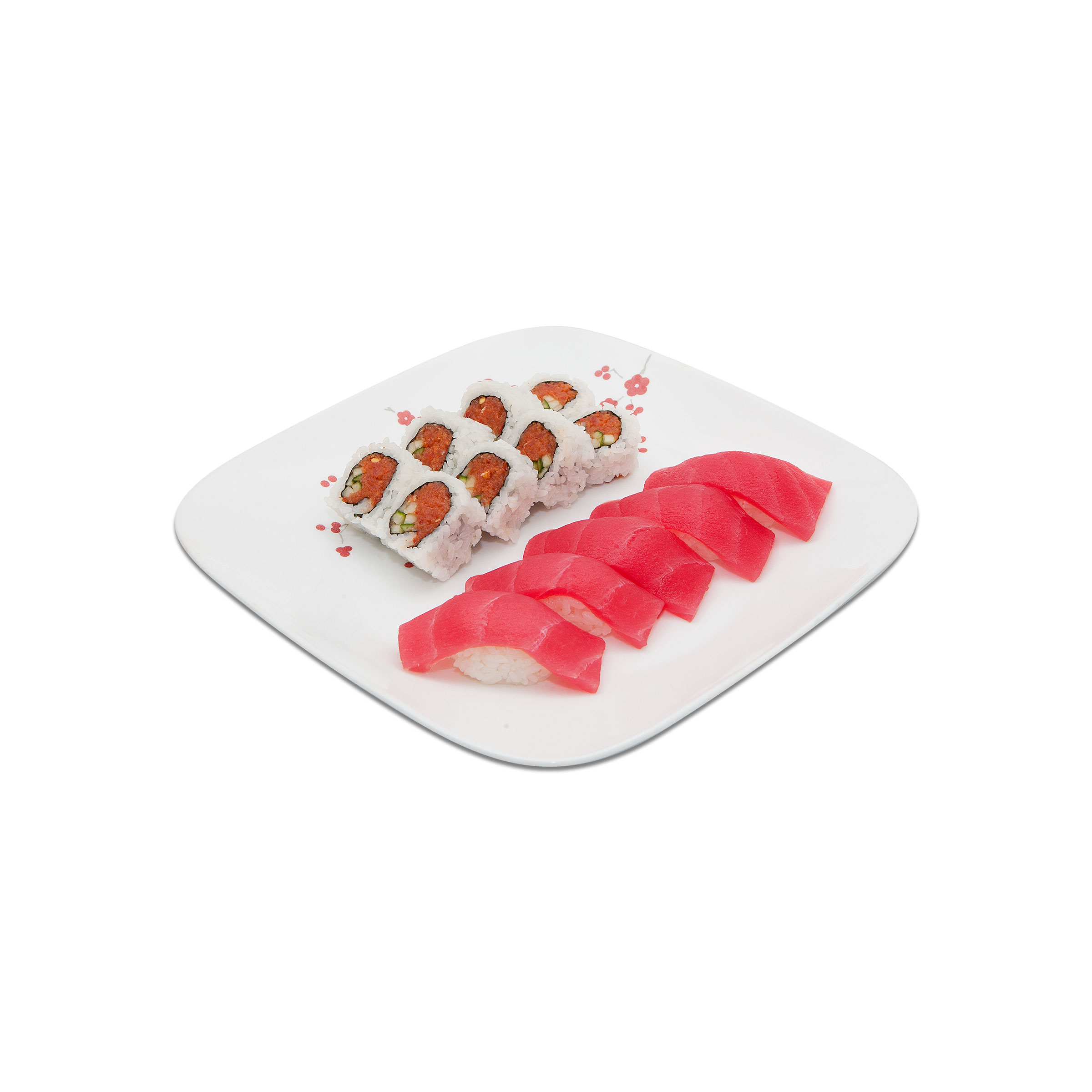 Order I. Spicy Tuna Platter  food online from Sushi Kudasai store, Seattle on bringmethat.com