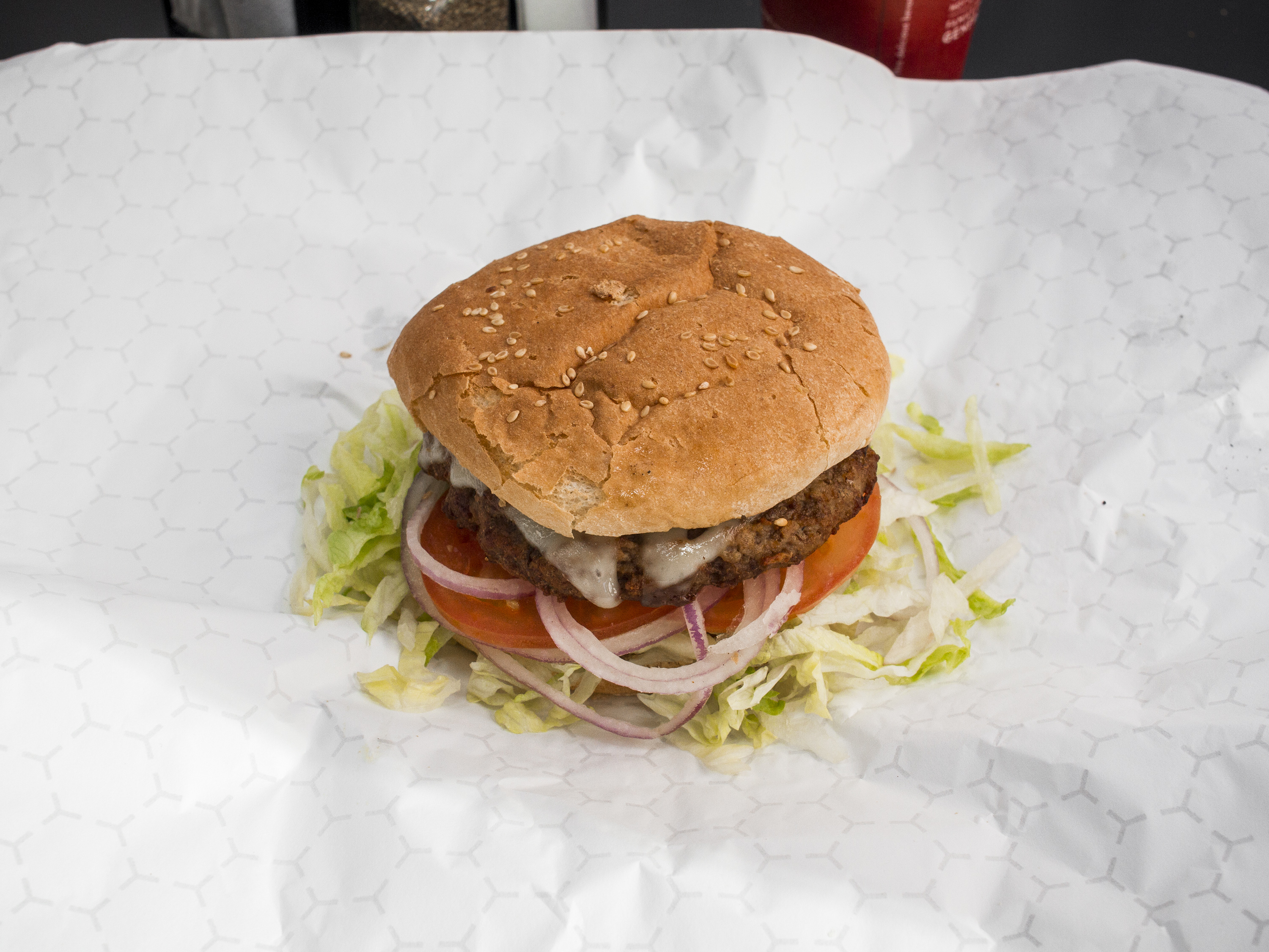 Order Cheese Burger food online from Sub Master store, Hoboken on bringmethat.com