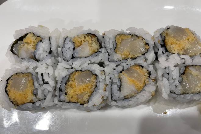 Order Spicy Scallop Roll food online from Fuji Sushi store, Canton on bringmethat.com