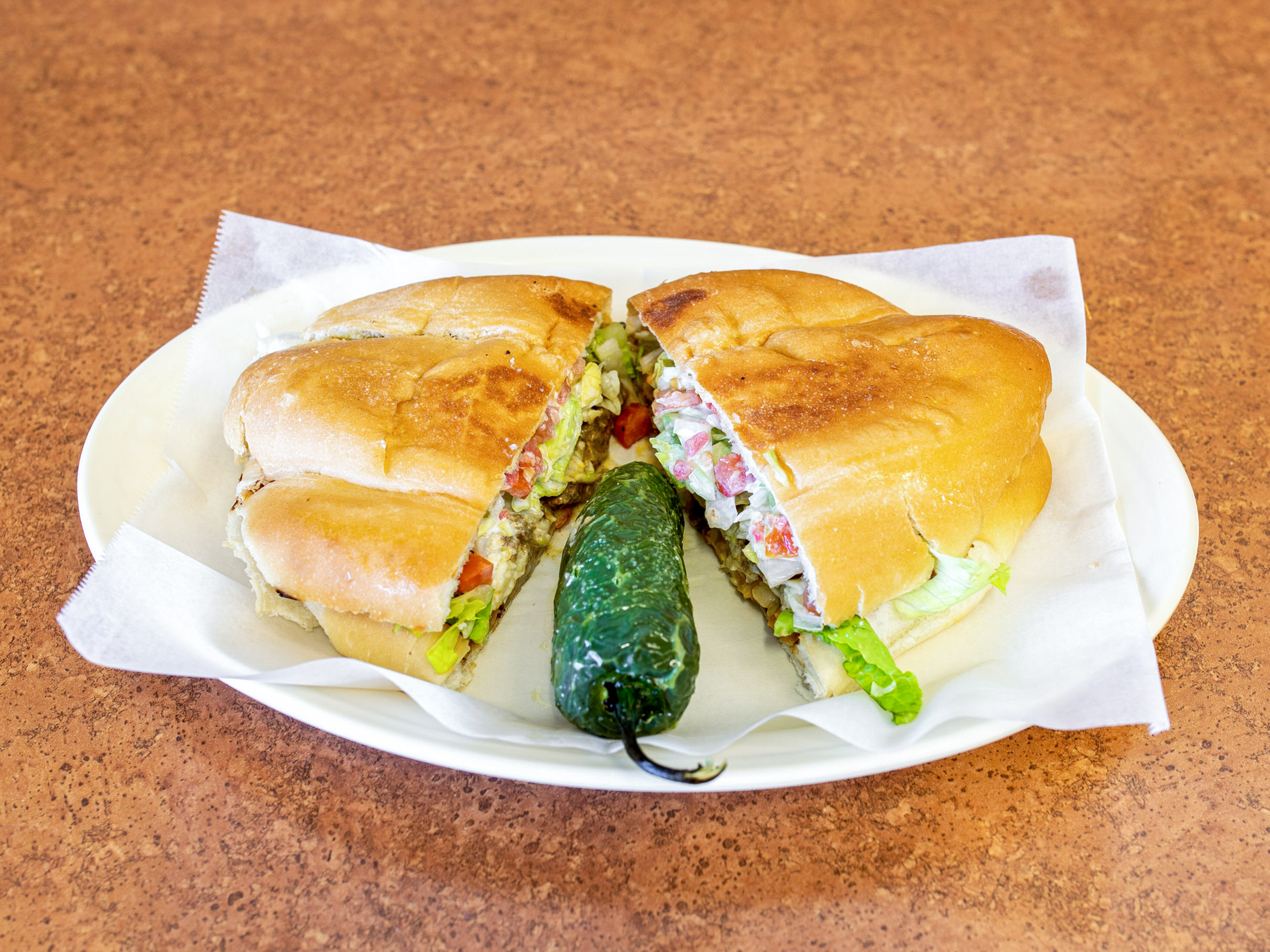 Order Torta Dinner food online from Mr Burrito #2 store, Chicago Heights on bringmethat.com