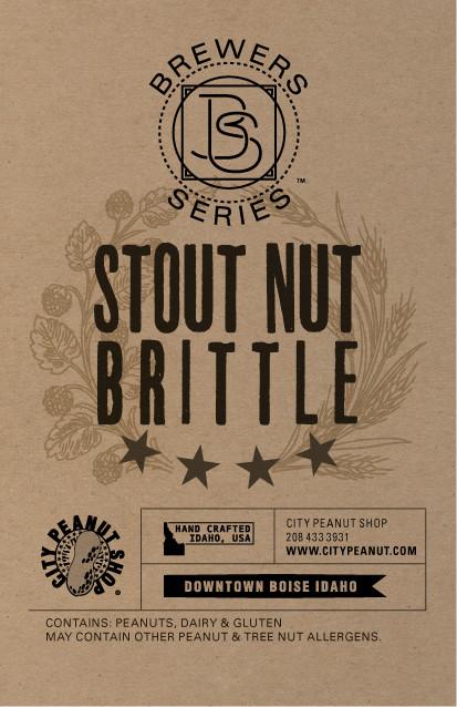 Order Stout Nut Brittle food online from City Peanut Shop store, Boise on bringmethat.com