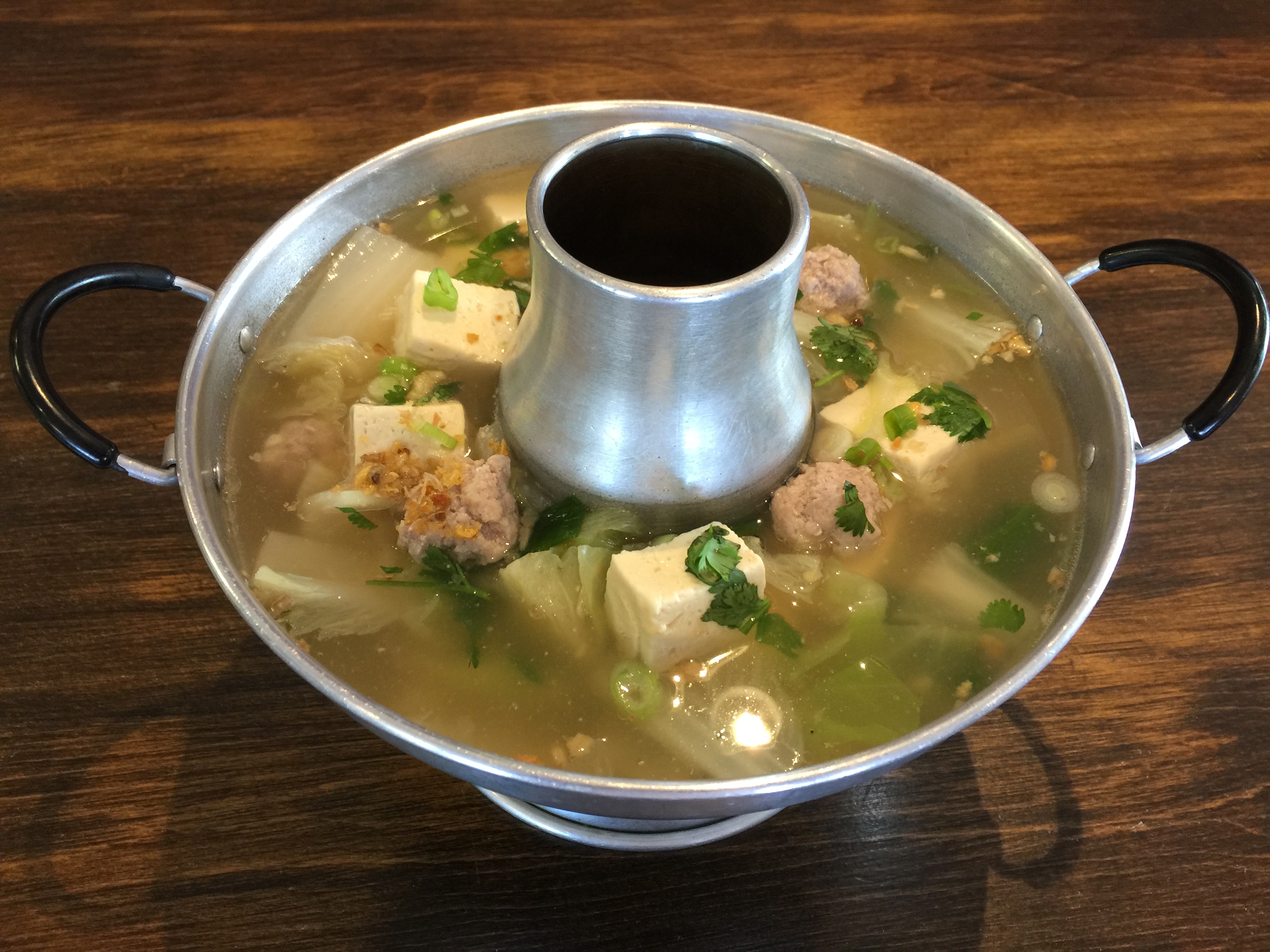 Order Tofu Soup food online from Double Delicious Thai Cuisine store, Fountain Valley on bringmethat.com