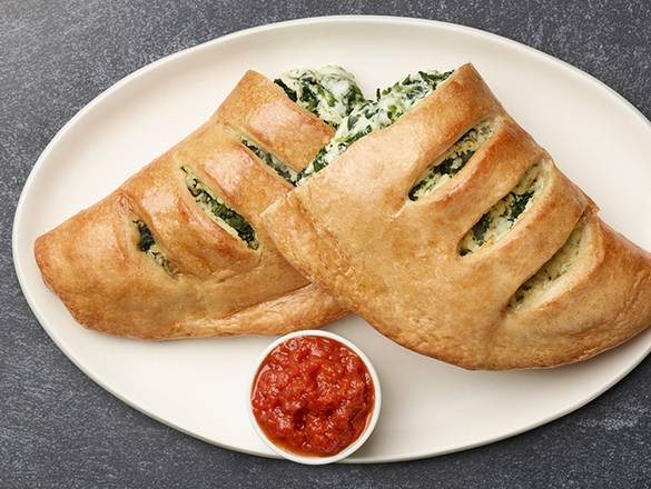 Order Spinach Calzone food online from Paisano's Pizza store, Lake Ridge on bringmethat.com
